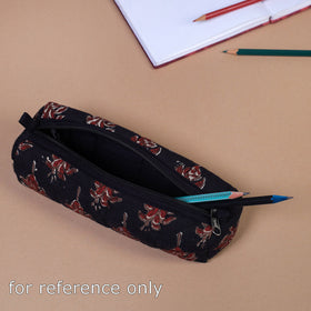  Handmade Cotton Fabric Pencil Pouch 
