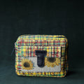  Handcrafted Quilted Multipurpose Waterproof Toiletry Bag 