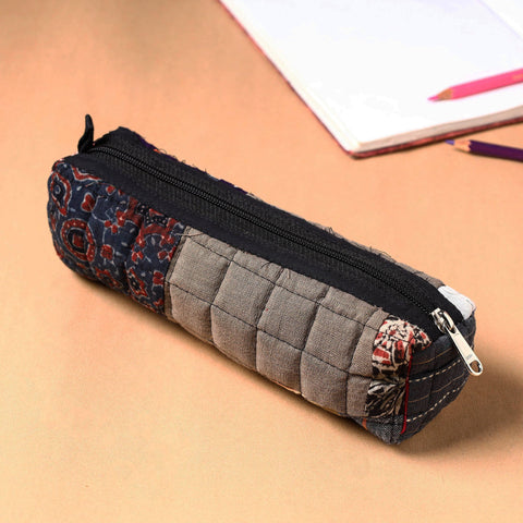  Handcrafted Quilted Patchwork Multipurpose Pencil Pouch 103 