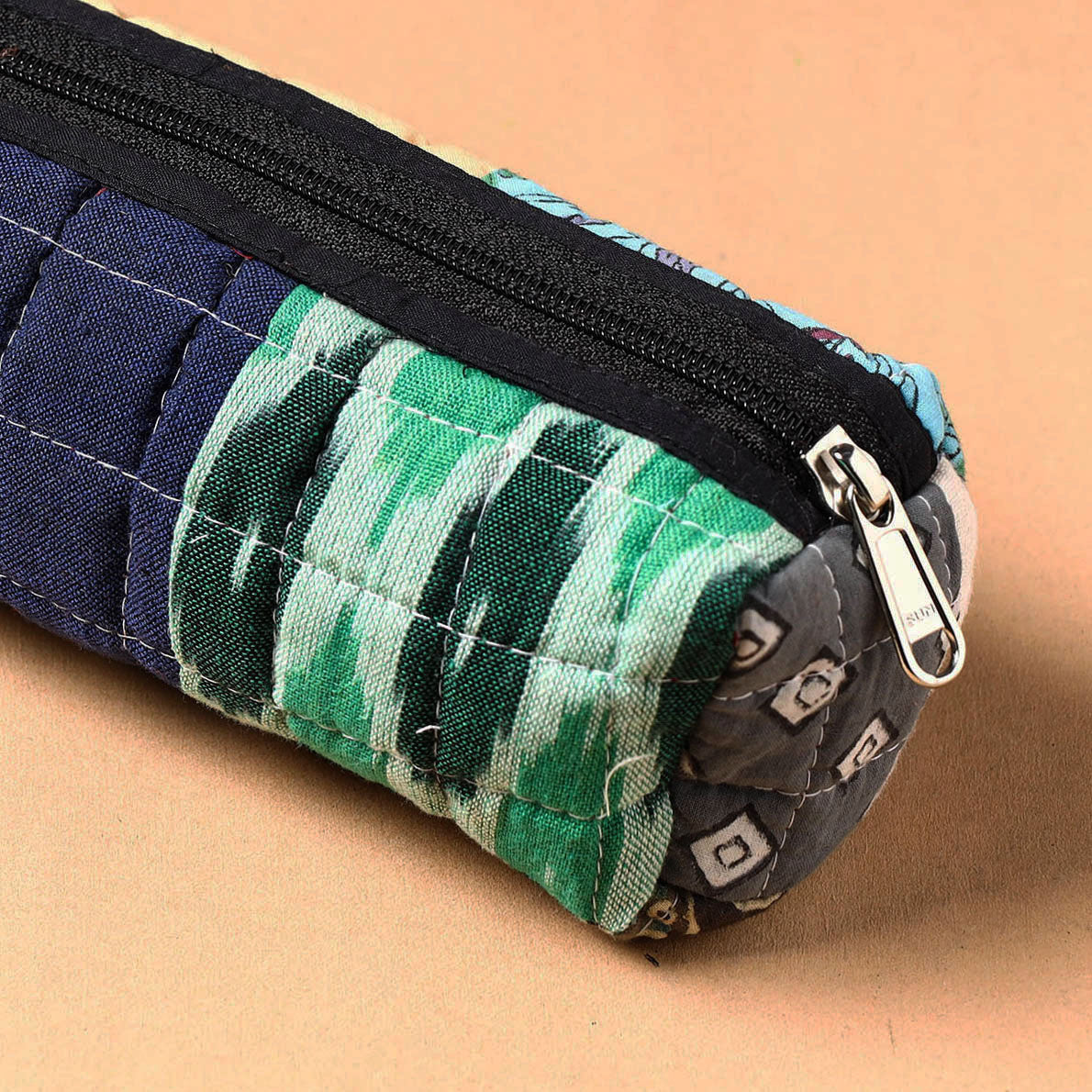  Handcrafted Quilted Patchwork Multipurpose Pencil Pouch 16 