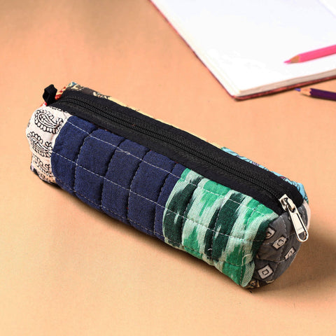  Handcrafted Quilted Patchwork Multipurpose Pencil Pouch 16 