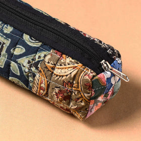  Handcrafted Quilted Patchwork Multipurpose Pencil Pouch 19 