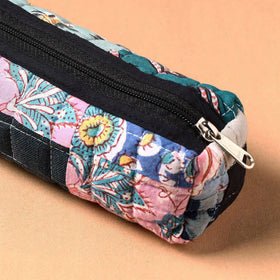  Handcrafted Quilted Patchwork Multipurpose Pencil Pouch 02 