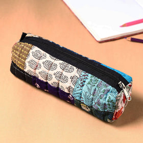  Handcrafted Quilted Patchwork Multipurpose Pencil Pouch 21 