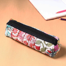  Handcrafted Quilted Patchwork Multipurpose Pencil Pouch 28 