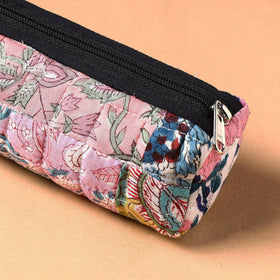  Handcrafted Quilted Patchwork Multipurpose Pencil Pouch 37 