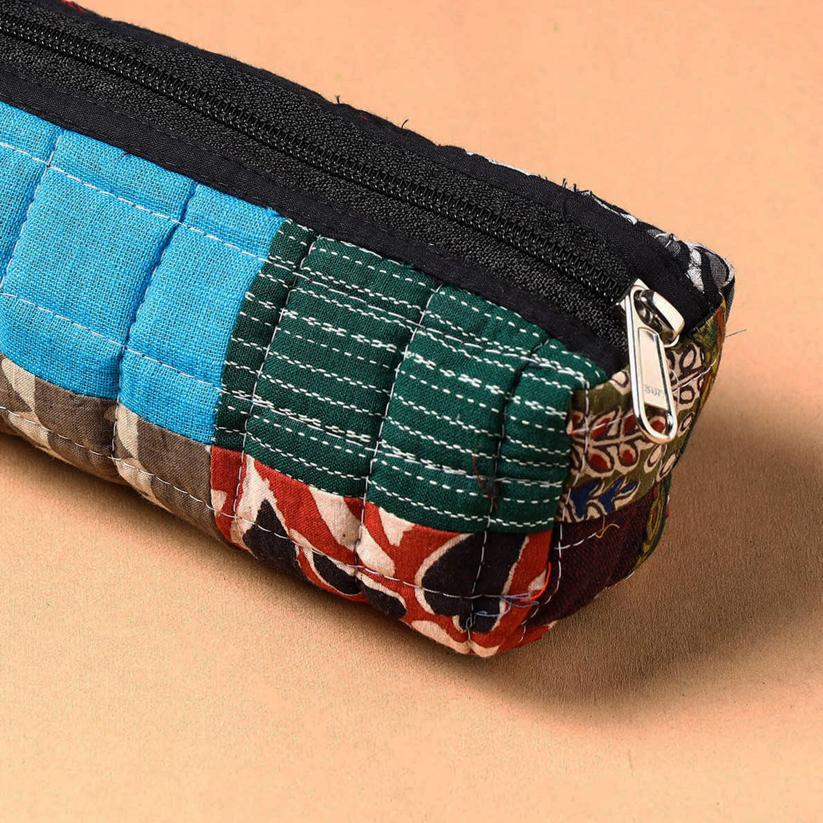 Handcrafted Quilted Patchwork Multipurpose Pencil Pouch 53 