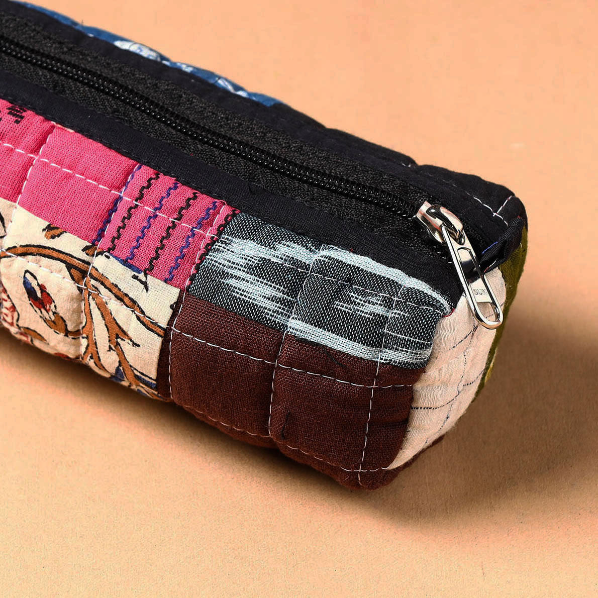  Handcrafted Quilted Patchwork Multipurpose Pencil Pouch 62 