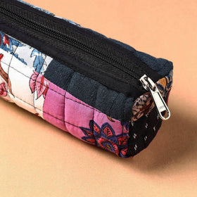  Handcrafted Quilted Patchwork Multipurpose Pencil Pouch 68 