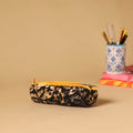 Handcrafted quilted pencil pouch 03