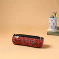 Handcrafted quilted pencil pouch 04