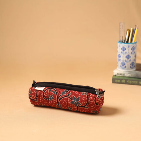 Handcrafted quilted pencil pouch 04