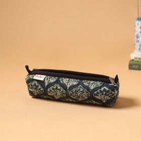 Handcrafted quilted pencil pouch 05