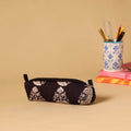 Handcrafted quilted pencil pouch 14