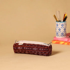 Handcrafted quilted pencil pouch 16