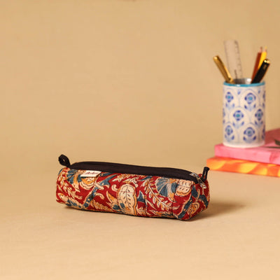 Handcrafted quilted pencil pouch 18
