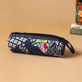 Handcrafted quilted pencil pouch 21