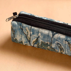  Handcrafted Quilted Sanganeri Multipurpose Pencil Pouch 01 