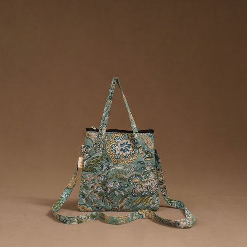 Handcrafted quilted sling bag 01