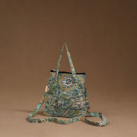 Handcrafted quilted sling bag 01