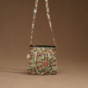 Handcrafted quilted sling bag 02