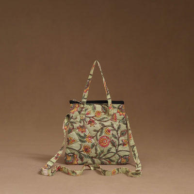 Handcrafted quilted sling bag 02