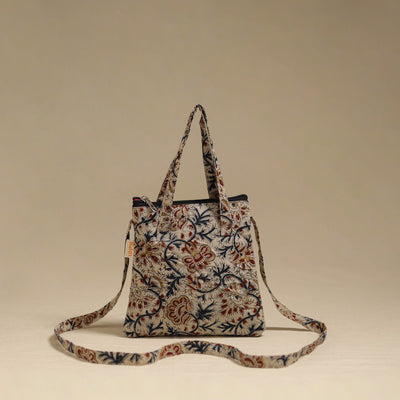 Handcrafted quilted sling bag 03