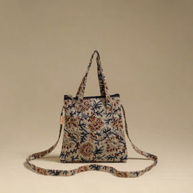 Handcrafted quilted sling bag 03