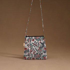 Handcrafted quilted sling bag 03