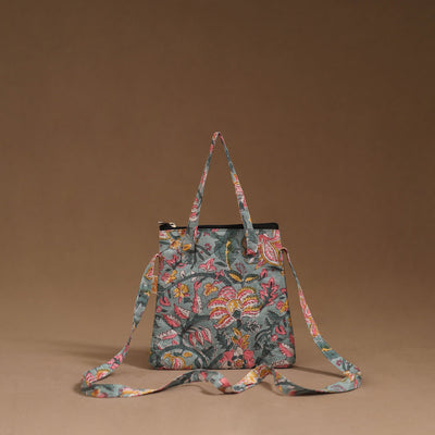 Handcrafted quilted sling bag 04