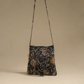 Handcrafted quilted sling bag 05