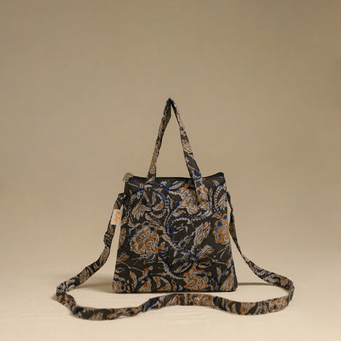 Handcrafted quilted sling bag 05