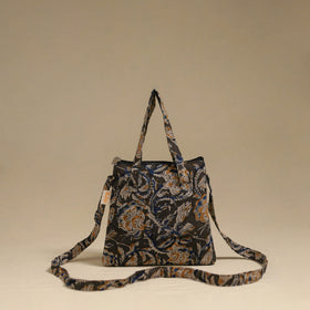 Handcrafted quilted sling bag 05