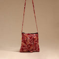 Handcrafted quilted sling bag 06