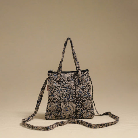 Handcrafted quilted sling bag 07