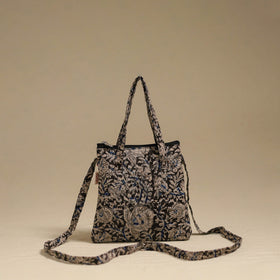 Handcrafted quilted sling bag 07