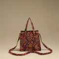 Handcrafted quilted sling bag 08
