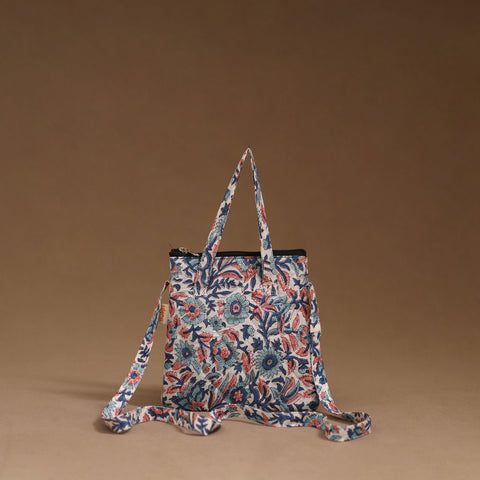 Handcrafted quilted sling bag 08