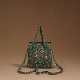 Handcrafted quilted sling bag 10