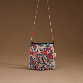 Handcrafted quilted sling bag 15