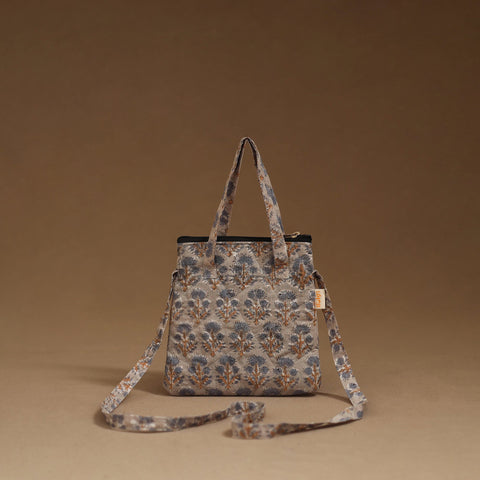 Handcrafted quilted sling bag 17