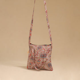 Handcrafted quilted sling bag 17