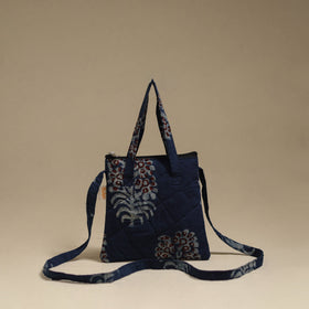 Handcrafted quilted sling bag 17