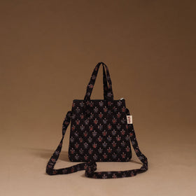 Handcrafted quilted sling bag 19