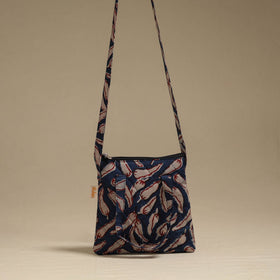 Handcrafted quilted sling bag 19