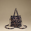 Handcrafted quilted sling bag 19