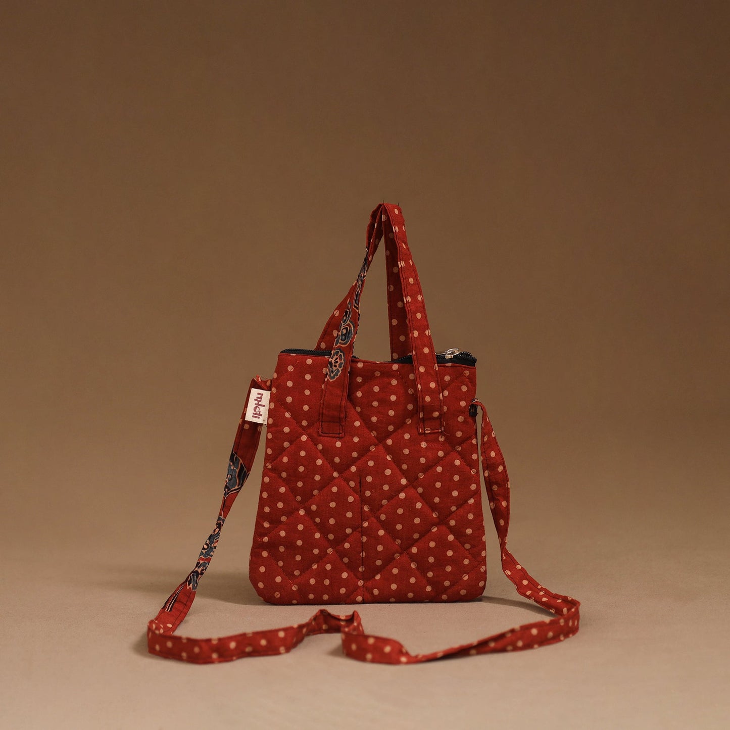 Handcrafted quilted sling bag 20