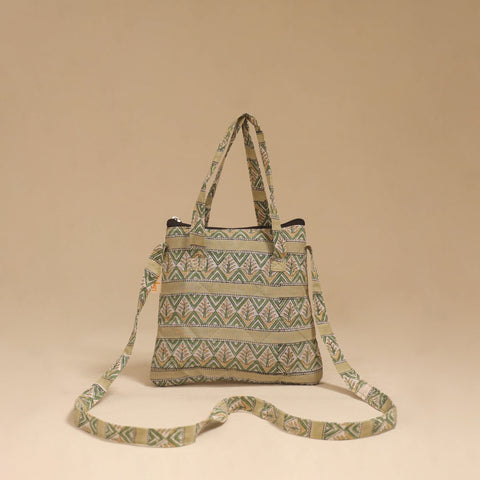 Handcrafted quilted sling bag 20