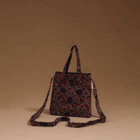 Handcrafted quilted sling bag 21