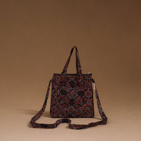 Handcrafted quilted sling bag 21